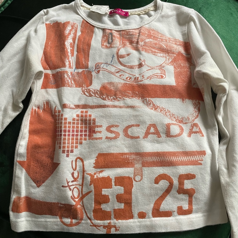 Girls Escada shirt size 6